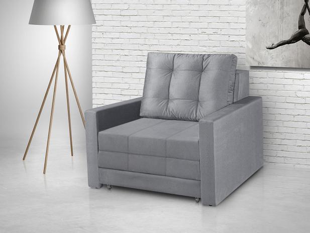 Sofá-Cama Solteiro 1 Lugar Suede Retrátil - American Comfort Vênus Menor preço em Sofá-Cama Solteiro 1 Lugar Suede Retrátil - American Comfort Vênus