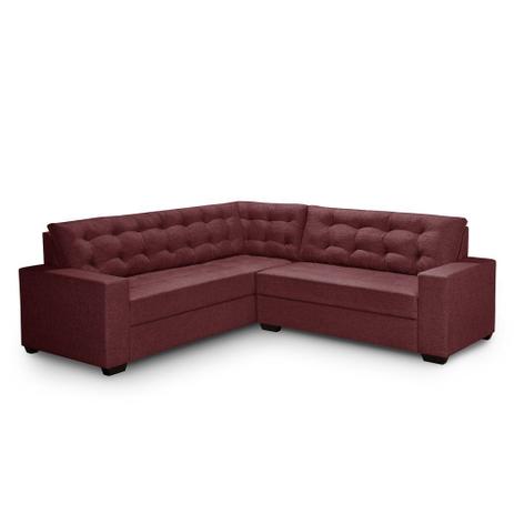 Sofá de Canto 5 Lugares Larissa Tecido Jacquard Premium Menor preço em Sofá de Canto 5 Lugares Larissa Tecido Jacquard Premium