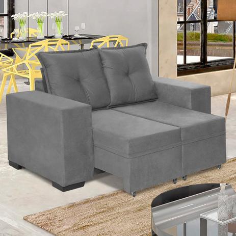 sofá marrocos 1,50 mts pluma cinza - Sofá casa é boa?