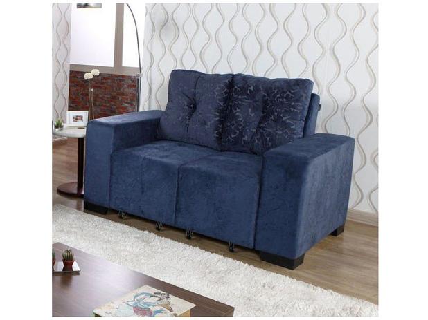 Sofá Retrátil 2 Lugares Suede New Tóquio - JW Menor preço em Sofá Retrátil 2 Lugares Suede New Tóquio - JW