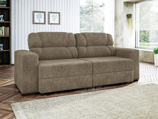 Sof Retr til 4 Lugares Suede Garden - Linoforte - Sof s 