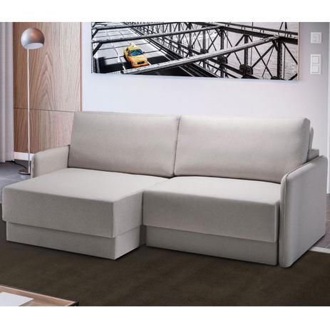 Sofá Retrátil Braço Fino 220 Cm Mola Ensacada D28 Reclinável 4 Lugares Madrid Linho Off White - NS - Nosso Sofá Menor preço em Sofá Retrátil Braço Fino 220 Cm Mola Ensacada D28 Reclinável 4 Lugares Madrid Linho Off White - NS - Nosso Sofá