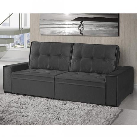 Sofá Retrátil e Reclinável 3 Lugares Lisboa 250cm MAM Estofados Cinza é boa?