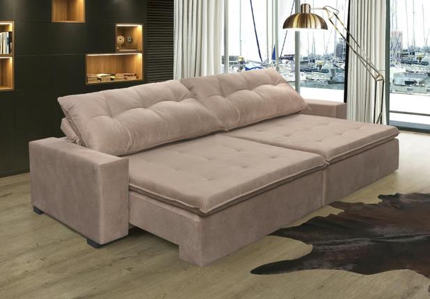 Sofá Retrátil e Reclinável Oklahoma 2,62 Mts Com Molas Tecido Suede Castor - Moveis Marfim - Moveis marfim r.e Menor preço em Sofá Retrátil e Reclinável Oklahoma 2,62 Mts Com Molas Tecido Suede Castor - Moveis Marfim - Moveis marfim r.e