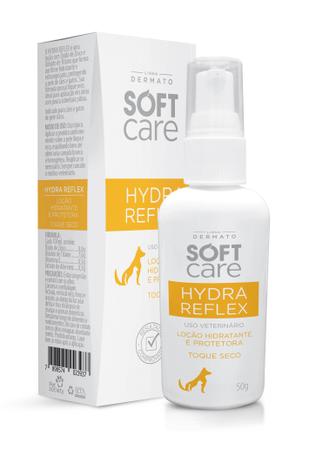Soft Care Hydra Reflex Locão Hidratante e Protetora 50g - Pet society Menor preço em Soft Care Hydra Reflex Locão Hidratante e Protetora 50g - Pet society