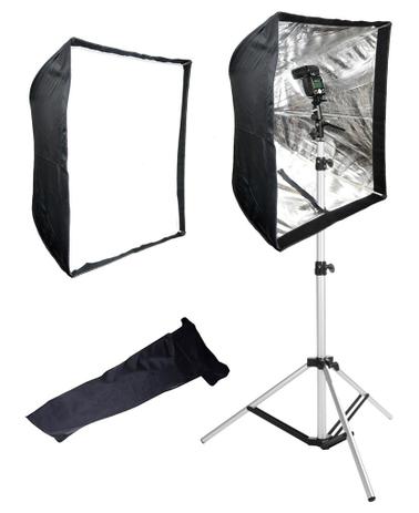 Softbox sombrinha 60x60 cm - Incoflash Menor preço em Softbox sombrinha 60x60 cm - Incoflash