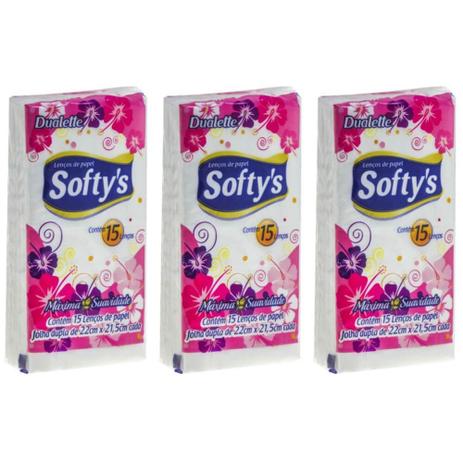 Softys Lenço De Papel P/ Bolso 4x15 Folhas (Kit C/03) é boa?
