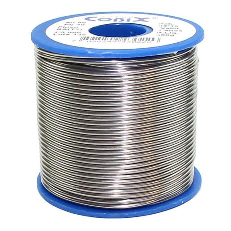 Solda AZUL Cobix SN60-PB40 500 Gramas Menor preço em Solda AZUL Cobix SN60-PB40 500 Gramas