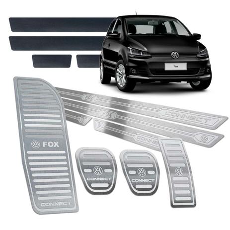 Soleira Pedaleira Descanso Fox Connect 2015/2019 Manual - Jr Menor preço em Soleira Pedaleira Descanso Fox Connect 2015/2019 Manual - Jr