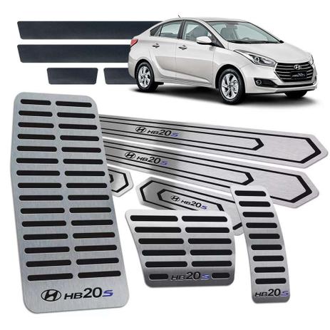 Soleira Pedaleira Descanso Hb20s 2014/2019 Automático Preto - Jr Menor preço em Soleira Pedaleira Descanso Hb20s 2014/2019 Automático Preto - Jr