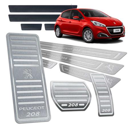 Soleira Pedaleira Descanso Prata 208 2014/2019 Automático - Jr Menor preço em Soleira Pedaleira Descanso Prata 208 2014/2019 Automático - Jr