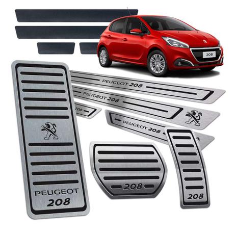 Soleira Pedaleira Descanso Preto 208 2014/2019 Automático - Jr Menor preço em Soleira Pedaleira Descanso Preto 208 2014/2019 Automático - Jr