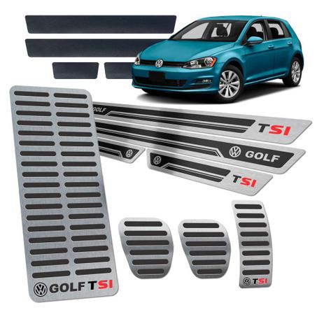Soleira Pedaleira Descanso SI Manual Preto Golf Tsi 2014/19 - Jr Menor preço em Soleira Pedaleira Descanso SI Manual Preto Golf Tsi 2014/19 - Jr