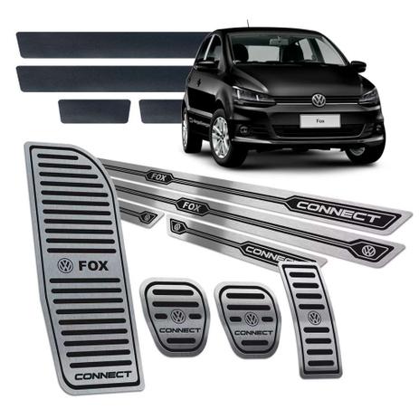 Soleira Pedaleiras Descanso Fox Connect 2015/2019 Manual P - Jr Menor preço em Soleira Pedaleiras Descanso Fox Connect 2015/2019 Manual P - Jr