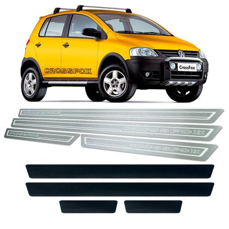 Soleira Porta Vinil Volkswagen Crossfox 2005 a 2018 Aço Inox - Three parts Menor preço em Soleira Porta Vinil Volkswagen Crossfox 2005 a 2018 Aço Inox - Three parts