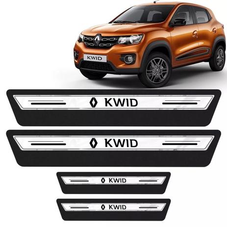 Soleira Protetor De Porta Platinum Renault Kwid 2018 - Prata - Emblematech Menor preço em Soleira Protetor De Porta Platinum Renault Kwid 2018 - Prata - Emblematech