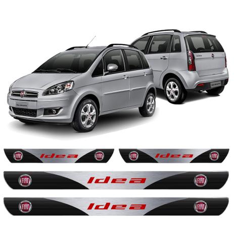 Menor preço em Soleira Resinada Personalizada para Fiat Idea