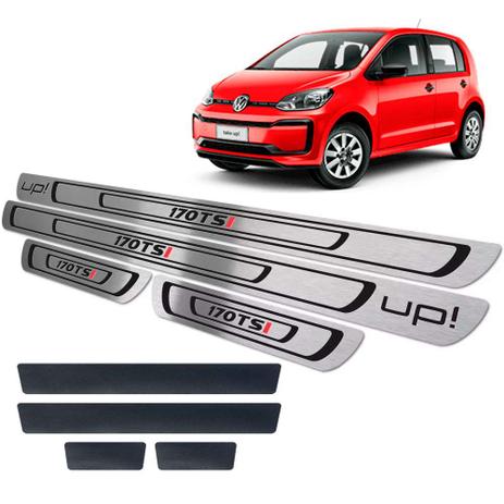 Soleiras Baixo Relevo +Vinil Up 170 Tsi 2018/2020 Preto - Jr Menor preço em Soleiras Baixo Relevo +Vinil Up 170 Tsi 2018/2020 Preto - Jr