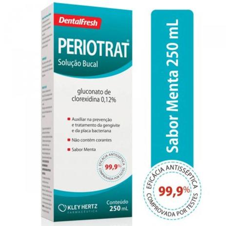 Solução Bucal Periotrat Sabor Menta 250 Ml - Dentalfresh Menor preço em Solução Bucal Periotrat Sabor Menta 250 Ml - Dentalfresh