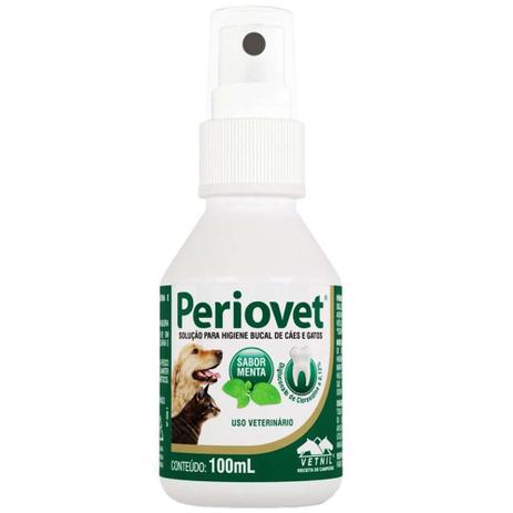 Solução para Higiene Bucal Vetnil Periovet Spray 100 ml Menor preço em Solução para Higiene Bucal Vetnil Periovet Spray 100 ml