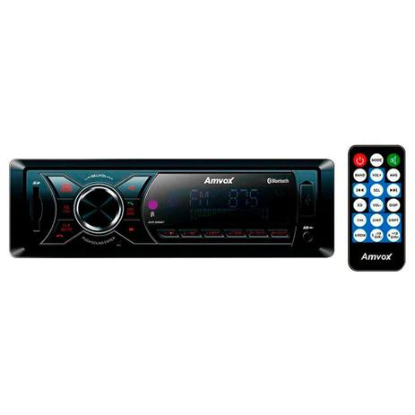 Som Automotivo Amvox com Entrada USB Auxiliar SD e Bluetooth ACR 2000BT Menor preço em Som Automotivo Amvox com Entrada USB Auxiliar SD e Bluetooth ACR 2000BT