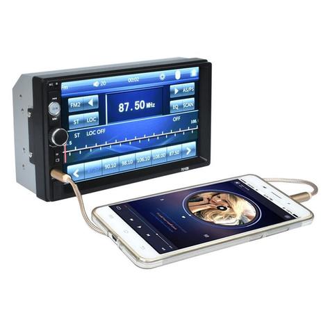 Som Automotivo Central Multimídia MP5 7010B Tela 7 - Yesstech Menor preço em Som Automotivo Central Multimídia MP5 7010B Tela 7 - Yesstech