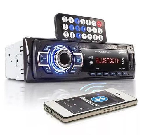 Som Automotivo com Bluetooth 60W X 4 Knup KP-C23BH Menor preço em Som Automotivo com Bluetooth 60W X 4 Knup KP-C23BH