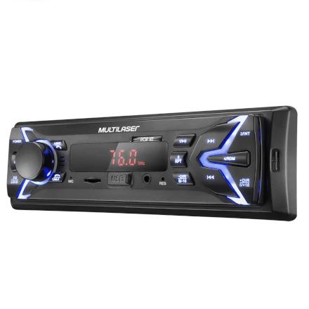 Som Automotivo MP3/4x25w/USB/SD/AUX/Bluetooth Multilaser - P é boa?