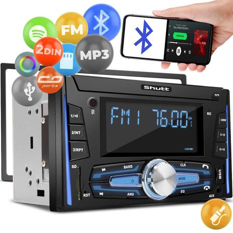 Som Automotivo MP3 Player Shutt Tokyo 2 DIN com USB Bluetooth Leitor de SD Aux P2 Frontal é ruim? Som Automotivo MP3 Player Shutt Tokyo 2 DIN com USB Bluetooth Leitor de SD Aux P2 Frontal é boa?