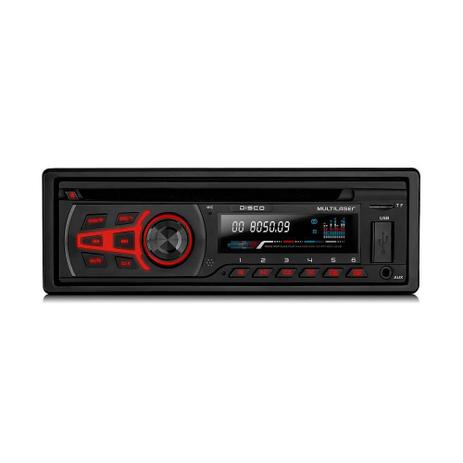 Som Automotivo Multilaser Disco, Preto, P3322, CD Player, Bluetooth, USB Menor preço em Som Automotivo Multilaser Disco, Preto, P3322, CD Player, Bluetooth, USB