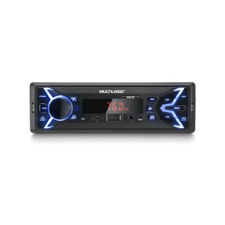 Som Automotivo Multilaser Pop Bluetooth MP3 FM USB P3336 Menor preço em Som Automotivo Multilaser Pop Bluetooth MP3 FM USB P3336