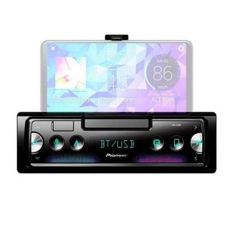 Som Automotivo Pioneer SPH-C10BT Smartphone Media Receiver BT USB Menor preço em Som Automotivo Pioneer SPH-C10BT Smartphone Media Receiver BT USB