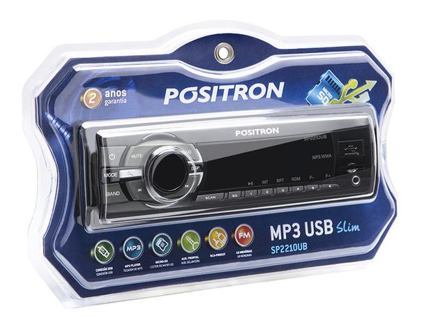 Som Automotivo Pósitron SP2210 com MP3 Menor preço em Som Automotivo Pósitron SP2210 com MP3
