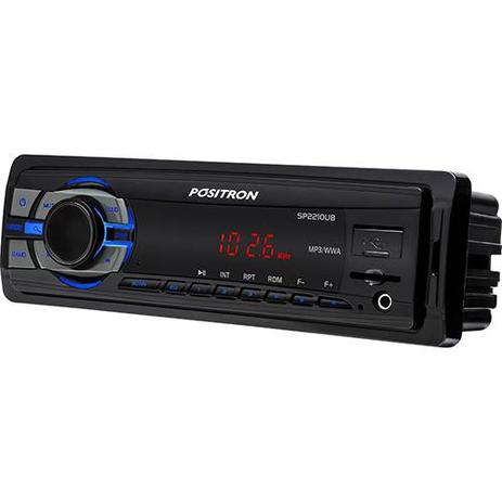 Som automotivo Pósitron SP2210UB Entrada USB Micro SD e Auxiliar Frontal - Positron Menor preço em Som automotivo Pósitron SP2210UB Entrada USB Micro SD e Auxiliar Frontal - Positron