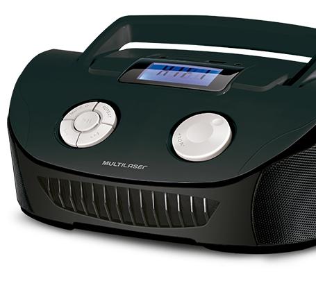Som Portátil Boombox Multilaser SP182 4 em 1 Bivolt Com Entradas USB Rádio FM Preto é boa?