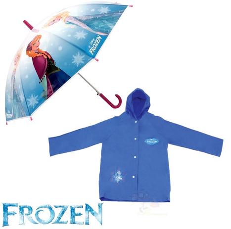 Sombrinha Automática Frozen + Capa de Chuva com Touca M - Brizi Menor preço em Sombrinha Automática Frozen + Capa de Chuva com Touca M - Brizi