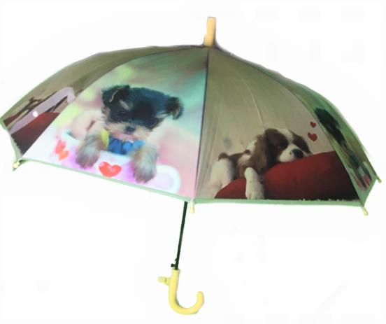 Sombrinha Guarda Chuva Infantil Automático De Cachorrinhos - Guardachuva é boa?