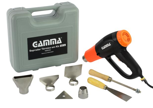 Soprador Térmico com Estojo Gamma 1500W 110V Menor preço em Soprador Térmico com Estojo Gamma 1500W 110V