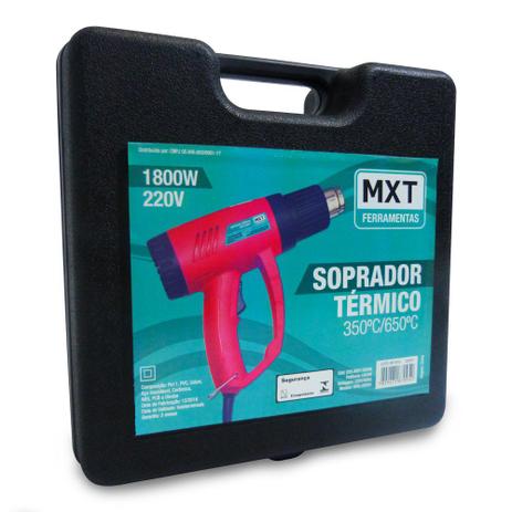 Soprador Térmico de Ar Quente 1800w - Maleta para Transporte com Acessórios - 220v - Mxt é ruim? Soprador Térmico de Ar Quente 1800w - Maleta para Transporte com Acessórios - 220v - Mxt é boa?