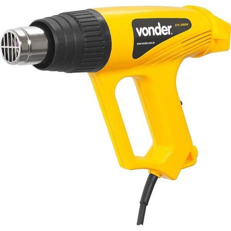 Soprador Térmico VONDER 1500W Temp. De 350 A 550C STV 2000N Menor preço em Soprador Térmico VONDER 1500W Temp. De 350 A 550C STV 2000N