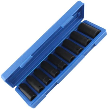 Soquete de Impacto Encaixe 1/2 POL Kit de 10 à 22 MM c/ 9 Peças WAFT é boa?