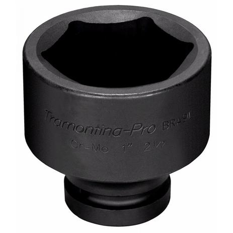 Soquete de Impacto Sextavado 2.1/2” Encaixe 1” Tramontina PRO Menor preço em Soquete de Impacto Sextavado 2.1/2” Encaixe 1” Tramontina PRO