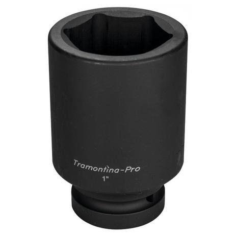Soquete de Impacto Sextavado Longo 95mm Encaixe 1” Tramontina PRO Menor preço em Soquete de Impacto Sextavado Longo 95mm Encaixe 1” Tramontina PRO