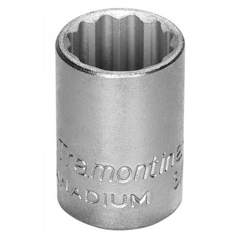 Menor preço em Soquete Estriado 13mm Encaixe 3/8” Tramontina PRO