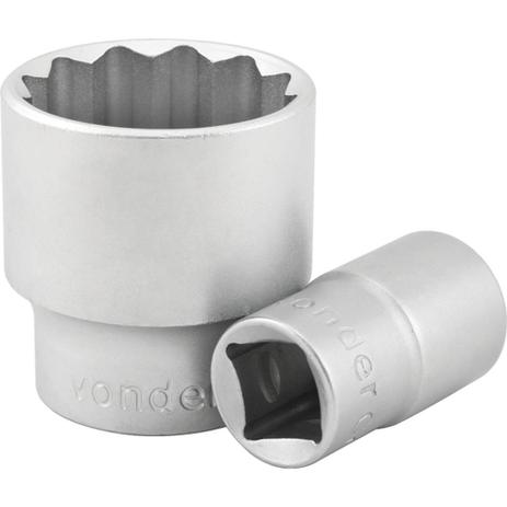 Soquete estriado 26 mm encaixe ½ - Vonder Menor preço em Soquete estriado 26 mm encaixe ½ - Vonder