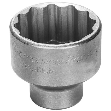 Menor preço em Soquete Estriado 3/4 Pol 17mm Aço Cromo 44853117 Tramontina