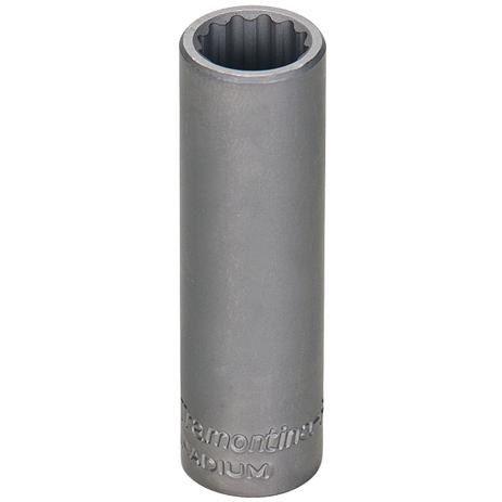 Soquete Estriado Longo 11/32 Pol Aço Cromo 44811106 Tramontina Menor preço em Soquete Estriado Longo 11/32 Pol Aço Cromo 44811106 Tramontina