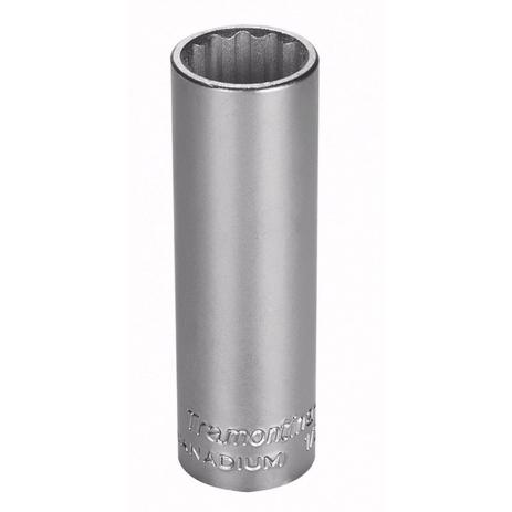 Soquete Estriado Longo 17mm Encaixe 1/2” Tramontina PRO Menor preço em Soquete Estriado Longo 17mm Encaixe 1/2” Tramontina PRO