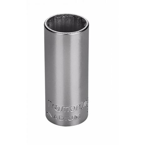 Soquete Estriado Longo 17mm Encaixe 3/8” Tramontina PRO Menor preço em Soquete Estriado Longo 17mm Encaixe 3/8” Tramontina PRO
