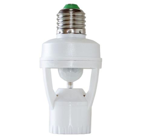 Soquete infra sensor fotocelula dia e noite e presença regulável p/ lâmpada E27 ST551 - Starlumen Menor preço em Soquete infra sensor fotocelula dia e noite e presença regulável p/ lâmpada E27 ST551 - Starlumen